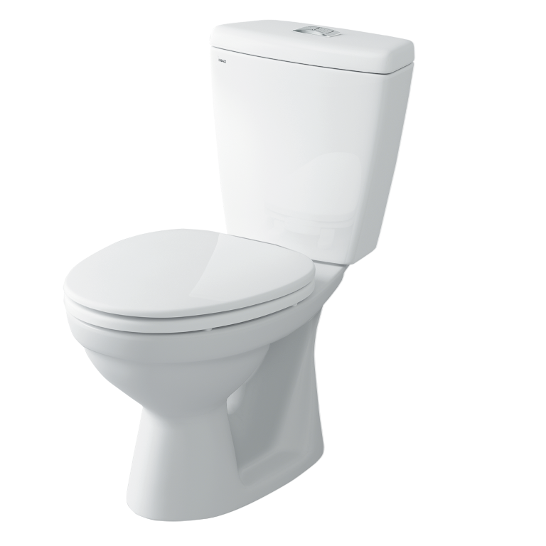 Bàn cầu 2 khối INAX C-108VA (C108VA) xả nhấn nắp thường